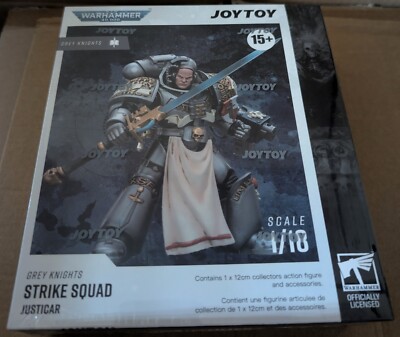 Warhammer 40k Actionfigur 1/18 Grey Knights Strike Squad Justicar