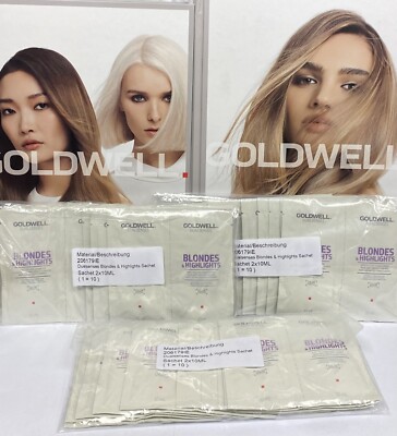 Goldwell Blondes & Highlights Anti Gelbstich Shampoo+Conditioner 30x20ml=600ml