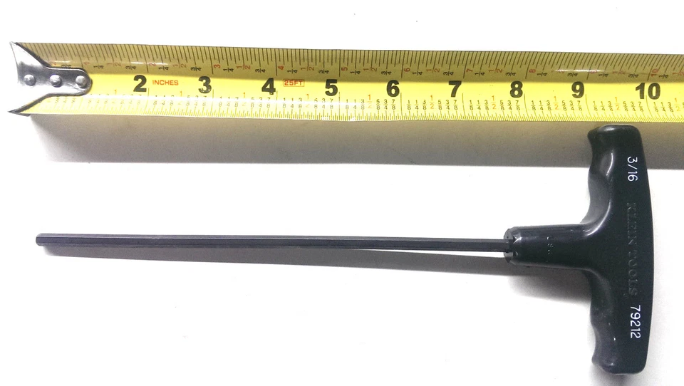 Klein Tools T-Handle Hex Key Item # KLT 409-79212 *Made In The USA* - Image 3 of 3
