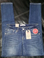 Girls New Levi's 710 Super Skinny Jeans Soft Sz 14 REG