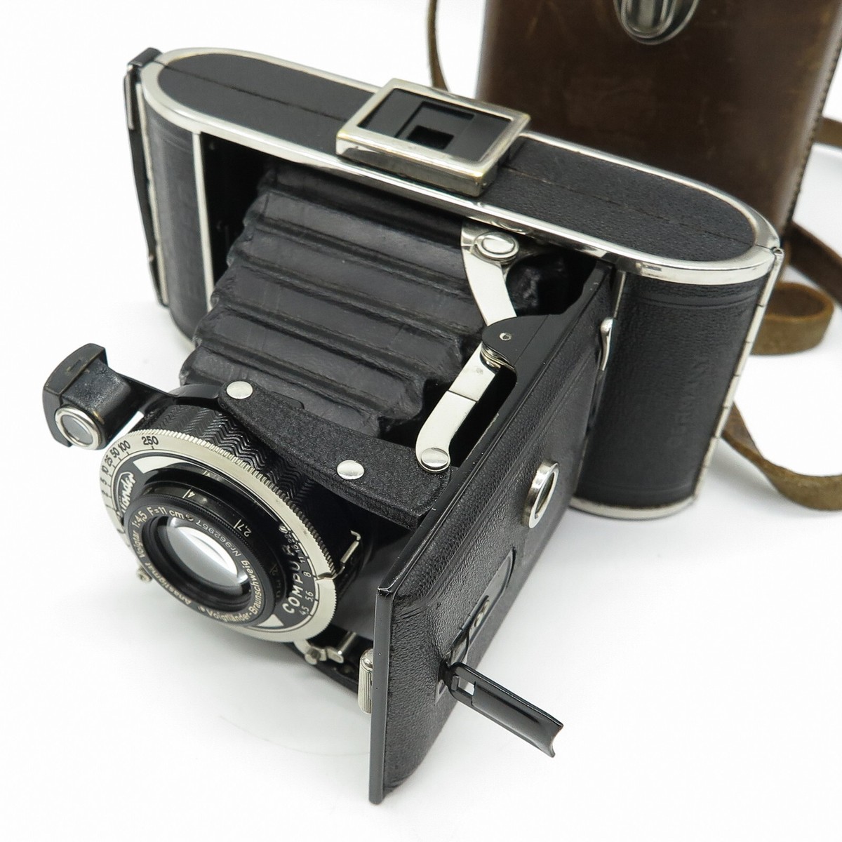 Voigtländer Bessa w/Voigtar f/4,5 11cm - Case - Fine vintage Voigtländer Bessa w/Voigtar f/4,5 11cm - Case - Fine vintage