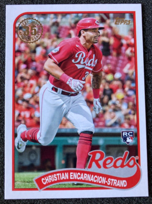 2024 Topps Christian Encarnacion Strand RC #89B-65 1989 Topps 35th Anniversary