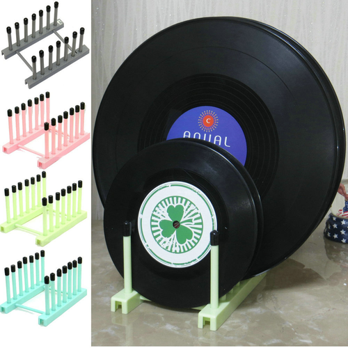 One Vinyl Record drying Stand -Fit 12"or 7" Album Holder- LP Record Rack - Picture 2 of 11