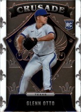 2022 Panini Chronicles Crusade #18 Glenn Otto RC Texas Rangers Rookie Card