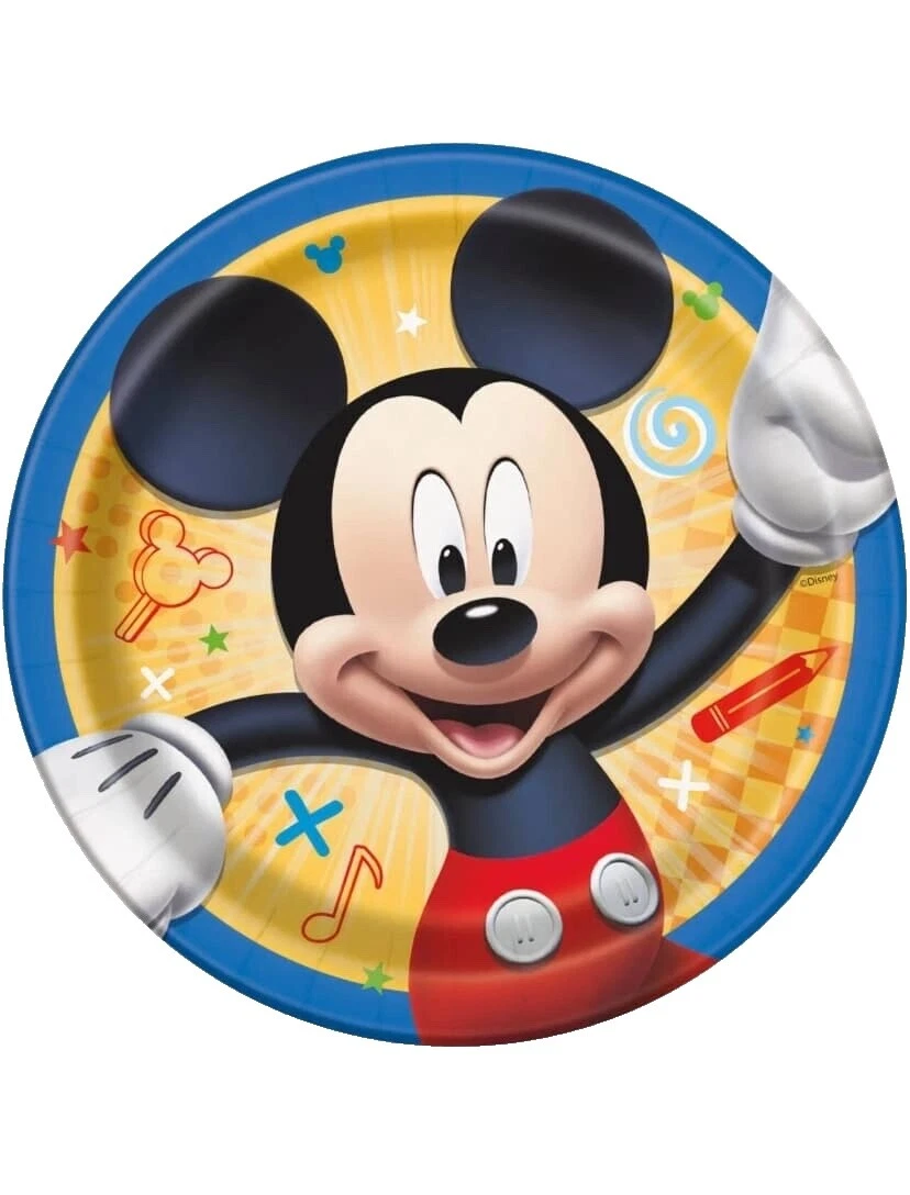 Placas de Fiesta Mickey Mouse