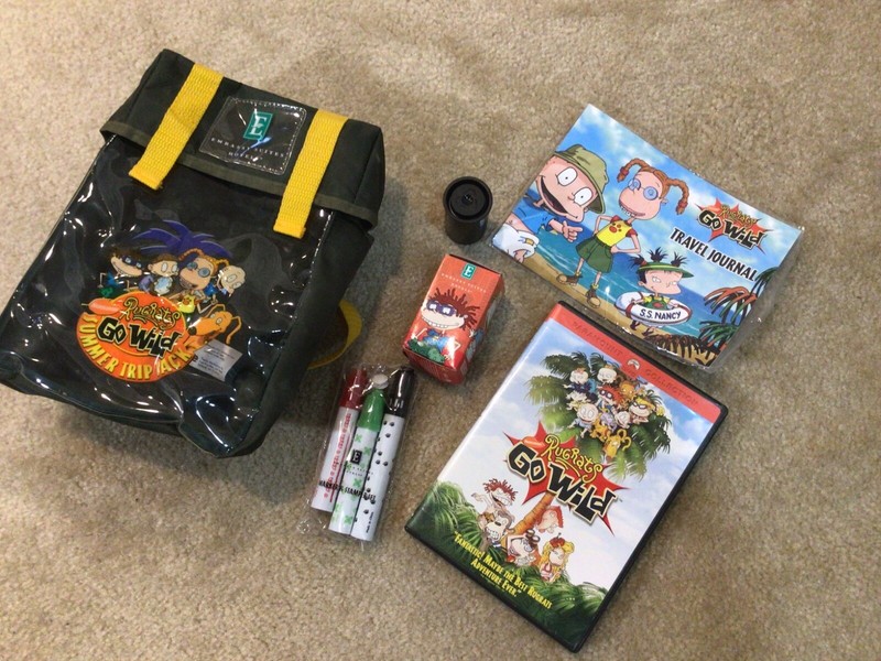 2003 Rugrats Go Wild Summer Trip Pack Embassy Suites Movie Promo w/Journal & DVD