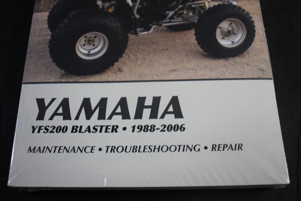 NEW 19882005 Yamaha Blaster YFS200 ATV Clymer Repair Service