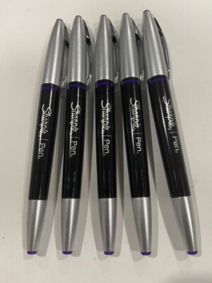5 Pcs Of Sharpie Pen Grip, Purple (Sharpie 1767653)