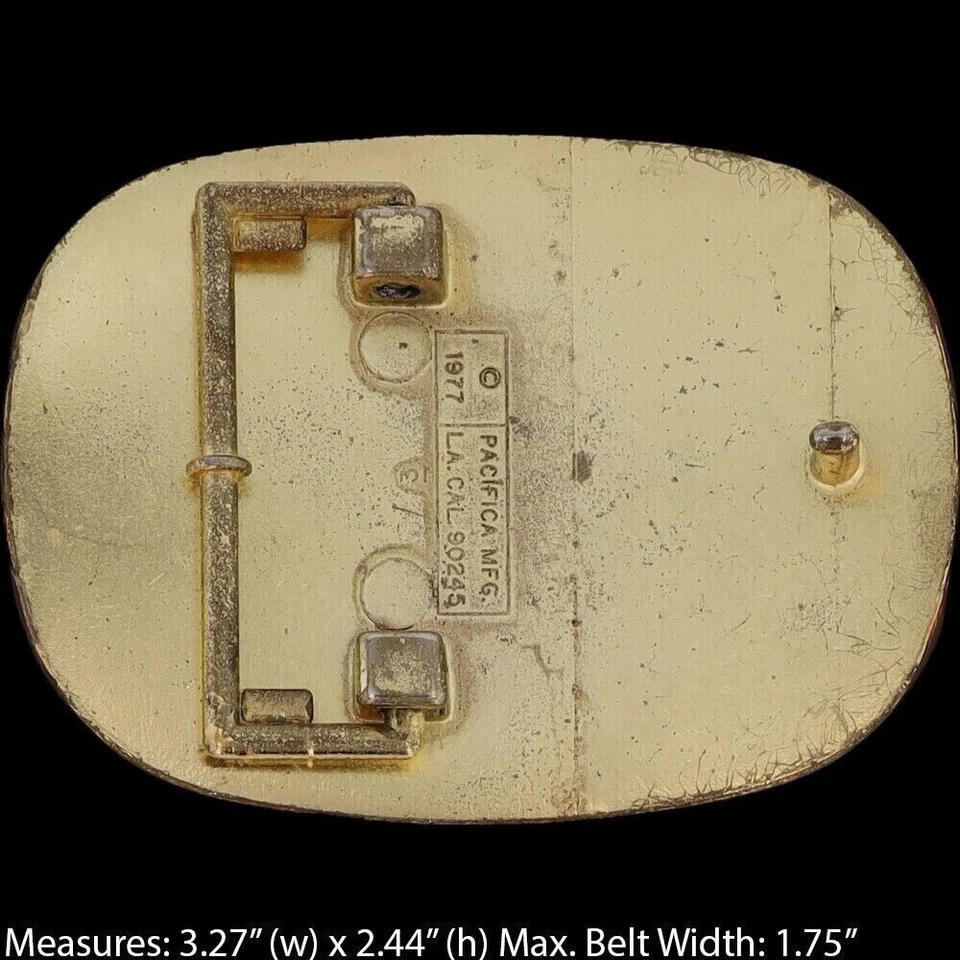 全新 Kiss Love Gun 摇滚音乐 Aucoin Pacifica 乐队 70 年代全新无标签皮带扣 — 第 4/4 张图片