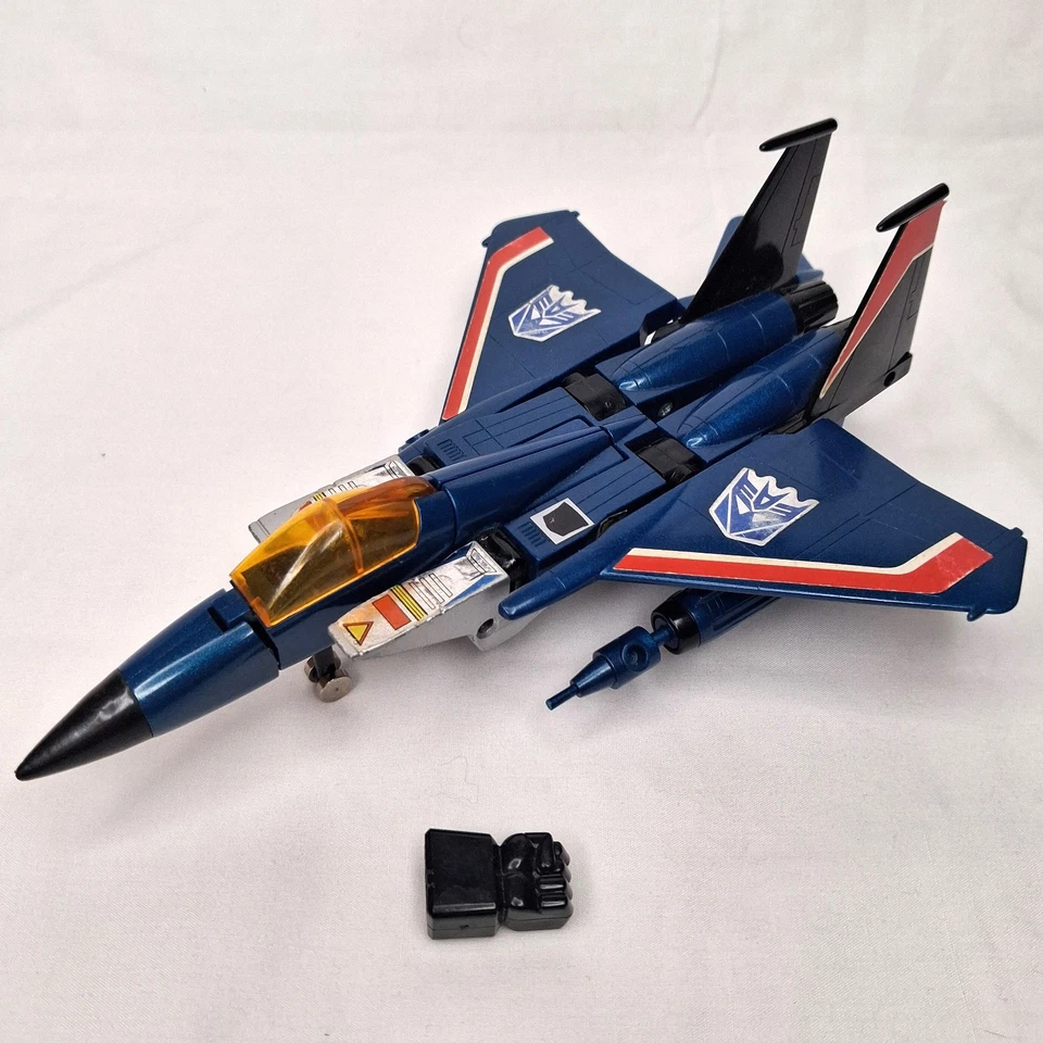 Thundercracker 1984 Transformers G1 Near Complete Plane Action Figure Vintage - Image 3 of 4