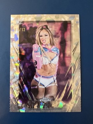 2026 Topps Chrome WWE LOLA VICE First Day Issue FDI Refractor 1/12