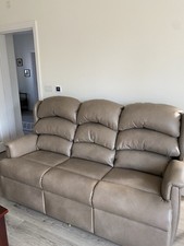 HSL Aysgarth 3 Seater Leather