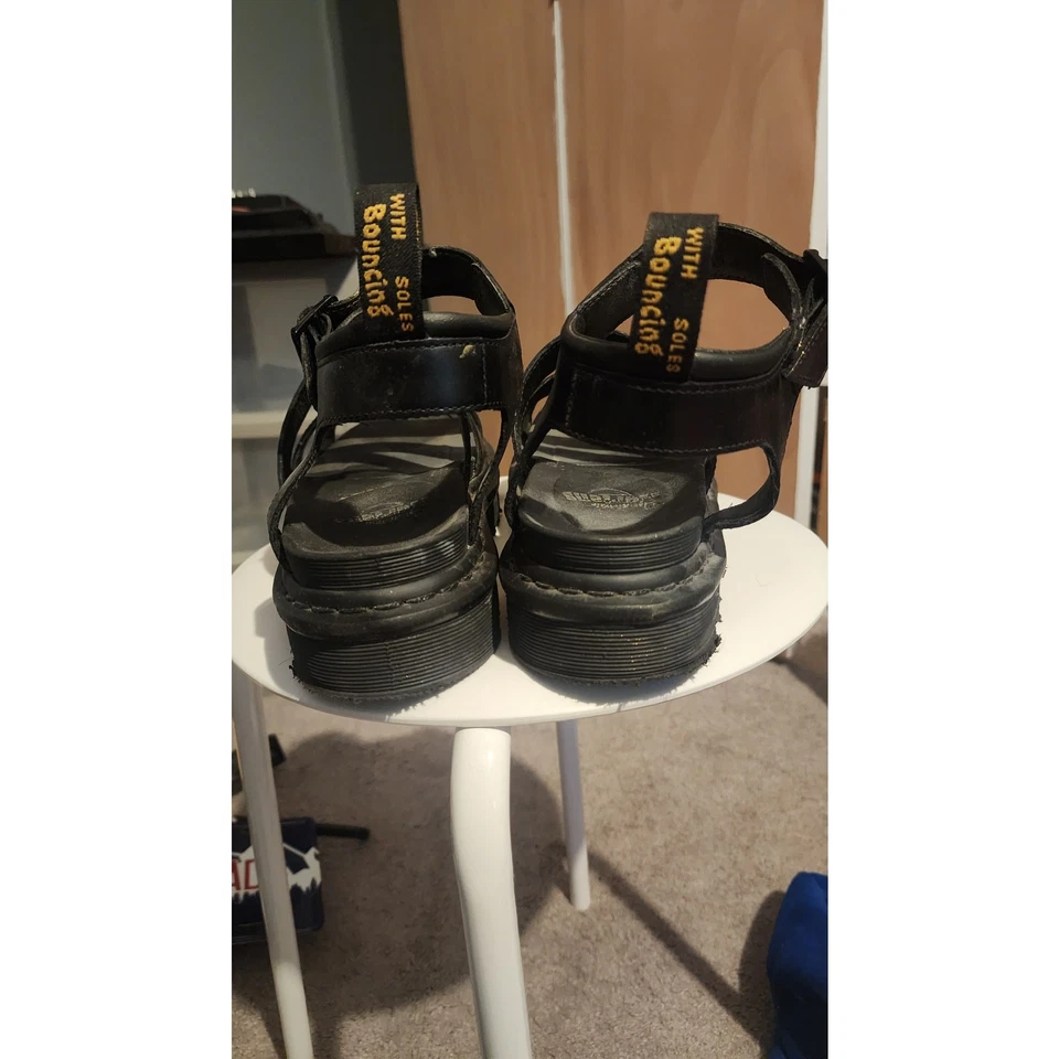Dr. Martens Blaire Women's Brando Leather Strap Sandals Size 10 Women's - Image 2 of 4