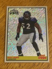 2026 Leaf Metal 1/1 Ray Lewis Leaf 1950 @QS10