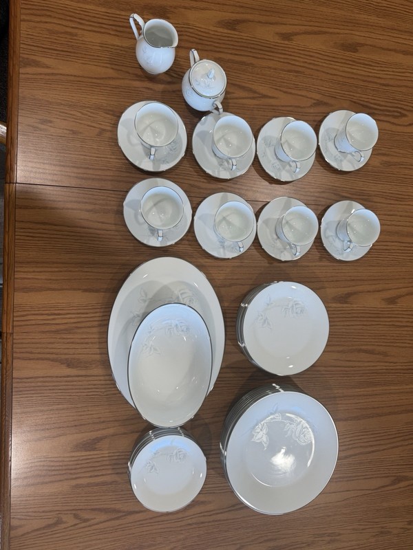 Noritake Virtue 2934 China Set| 45 Pieces | Vintage |Japan |NEVER USED