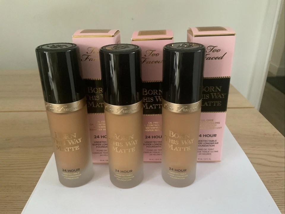 too faced born this way matte Oil-Free foundation 30ml - Choose Your Shade Boxed - Image 2 of 4