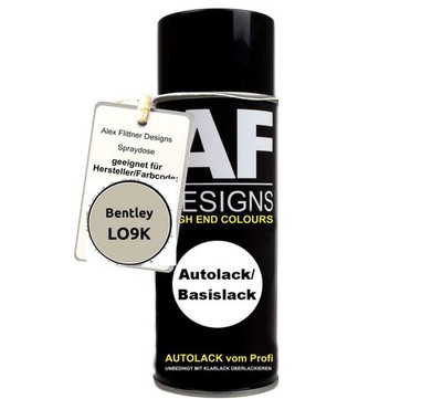 Für Bentley LO9K Silk White Pearl Spraydose Basislack Sprühdose 400ml