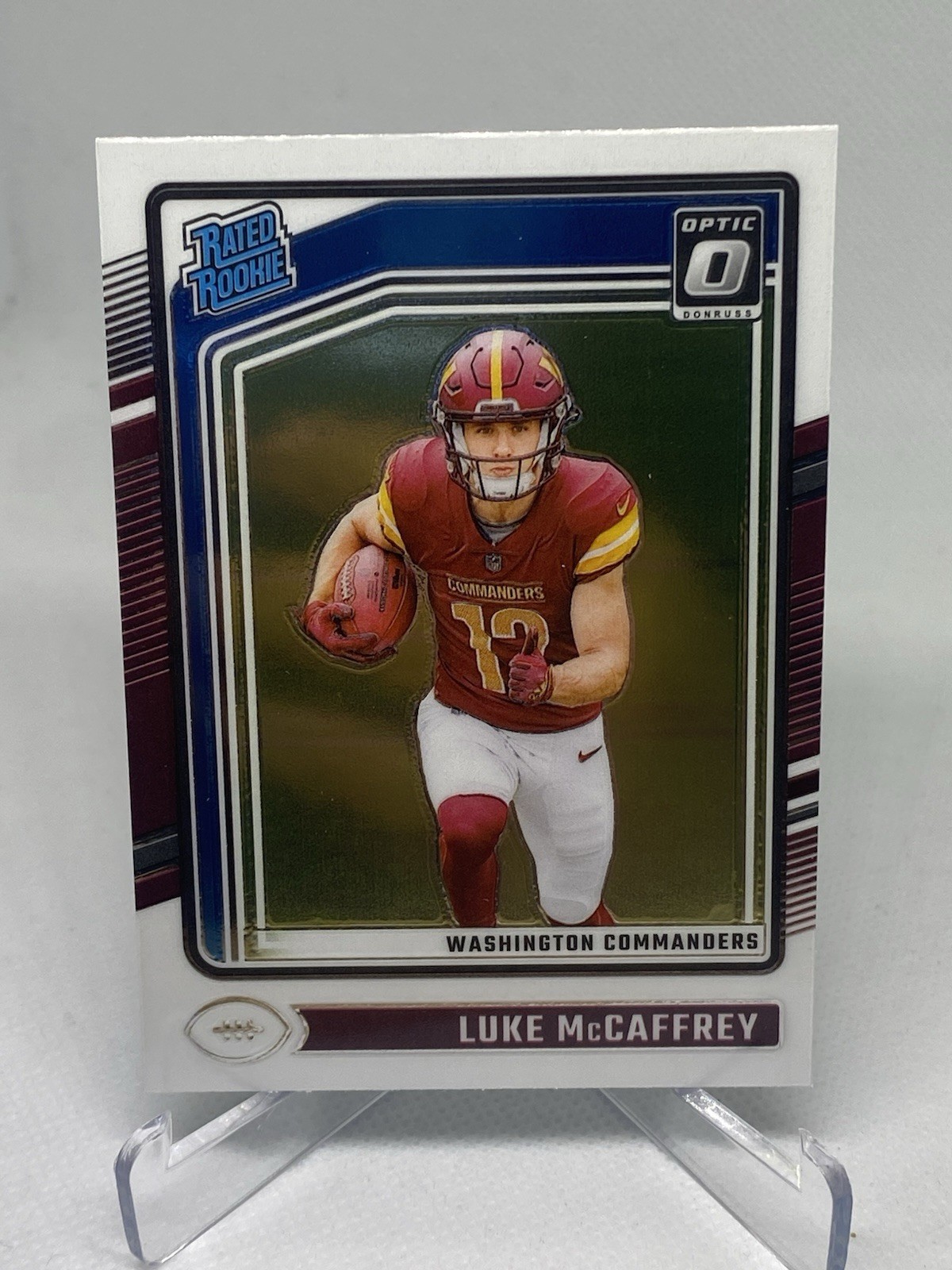 2024 Donruss Optic Rated Rookie Card #268 LUKE MCCAFFREY