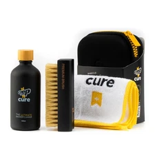 Shoe Cleaner Kit - Cure Premium Sneaker Cleaning Travel Kit with 3.5oz Soluti...