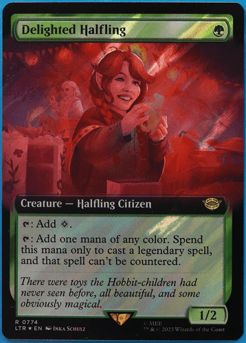 Delighted Halfling (Extended Art) The Lord of the Rings NM (507096) ABUGames - Picture 1 of 2