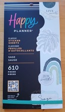 Happy Planner Sticker Pack Sage Edition 610 Stickers