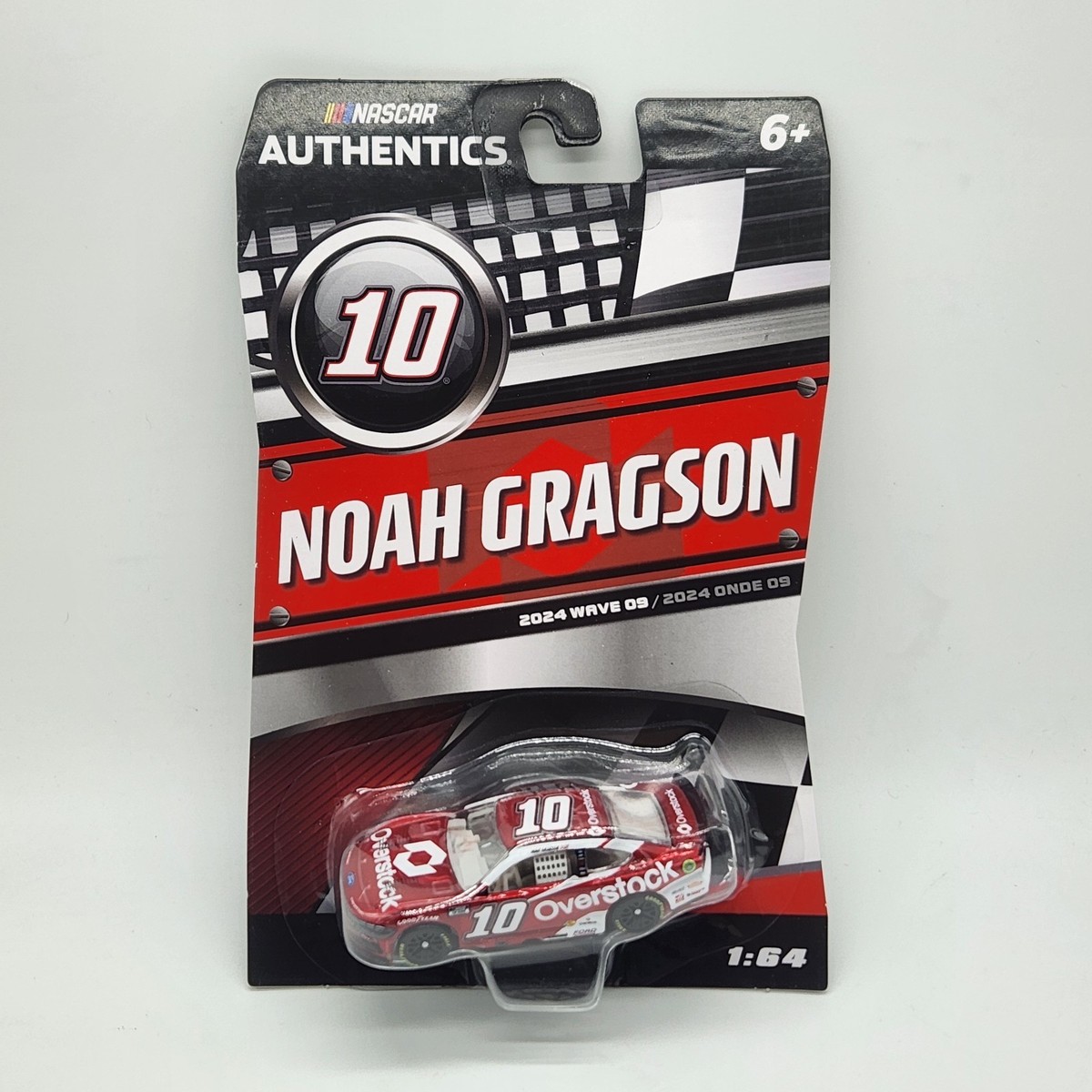 Noah Gragson #10 Overstock 1:64 Lionel Nascar Authentics Wave 09