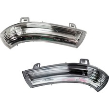 Pair Set of 2 Mirror Turn Signal Lights  Driv...