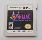 The Legend of Zelda: Majora's Mask 3D (Nintendo 3DS, 2015) No Box.
