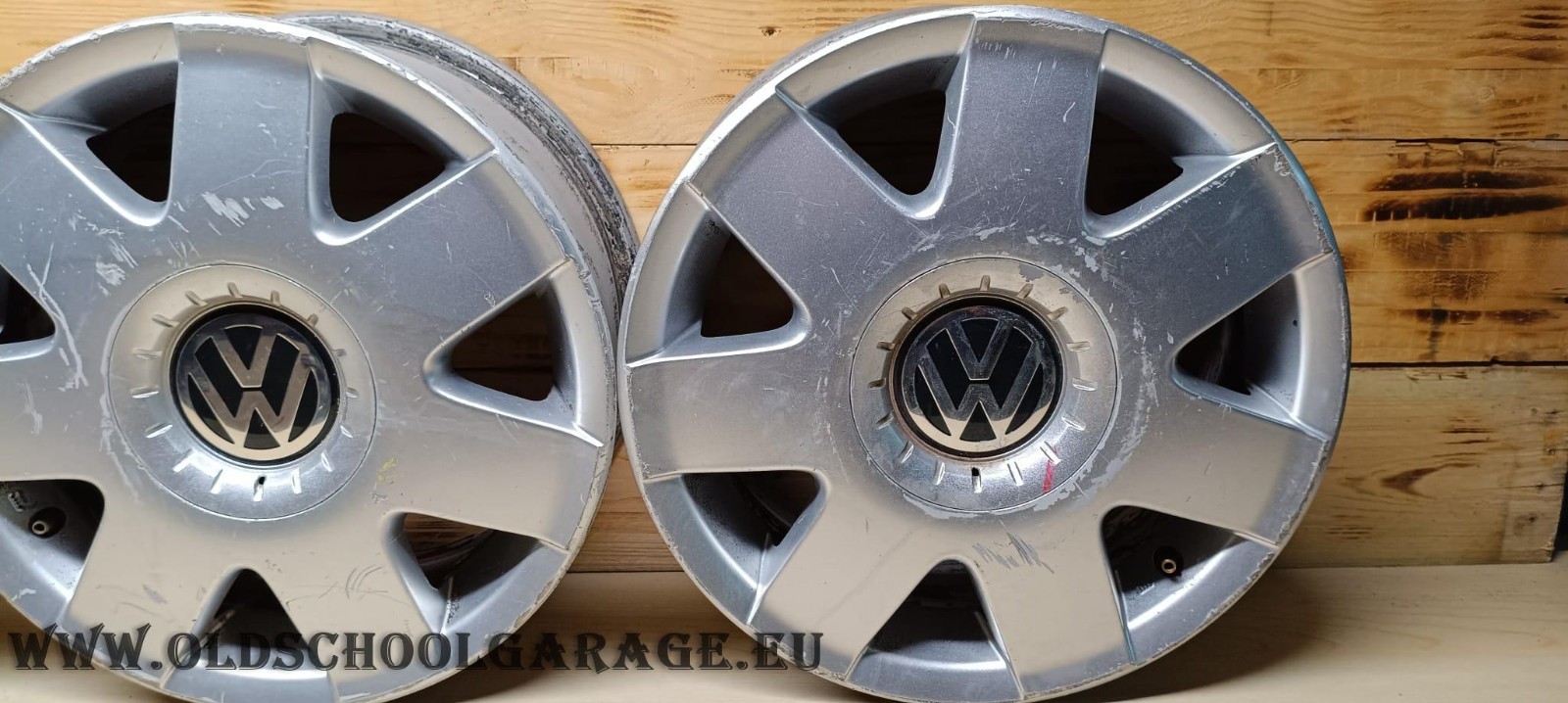 Cerchi In Lega Volkswagen Polo 4 Serie (Da Restaurare) foto 4