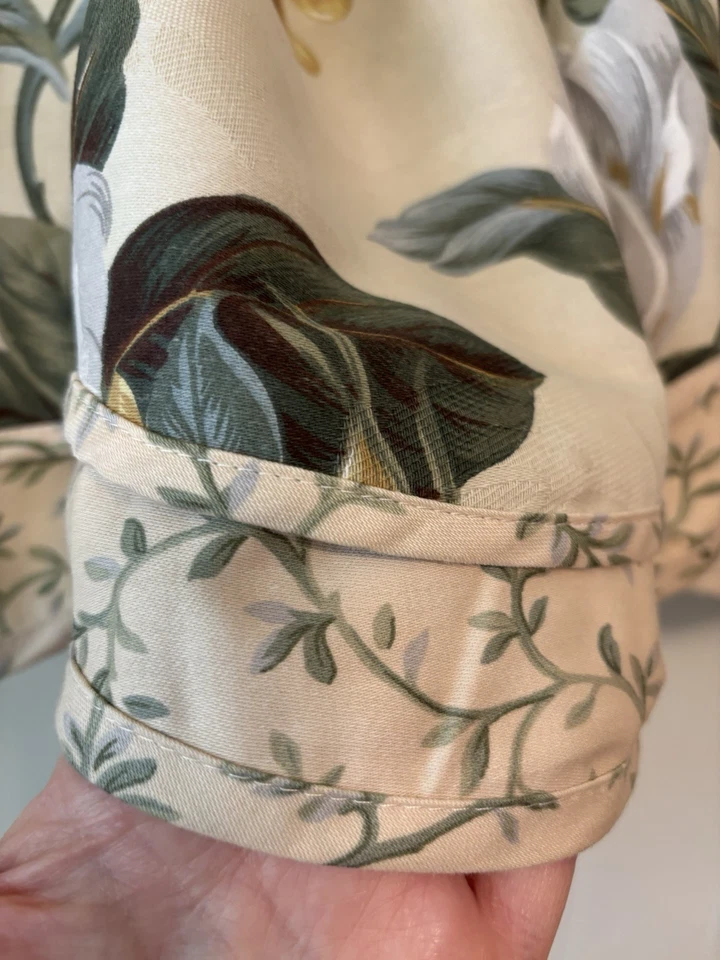 Занавеска балдахин бабочка цветочный гребешок Williamsburg коттедж 76 «W x 16» L - Изображение 4 из 4