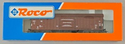 Roco DB H0 Goods Wagon Schwenkdachwagen Brown in Original Packaging 46210