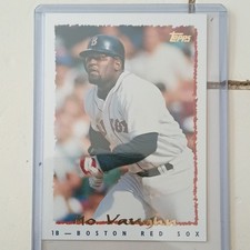 Topps 1995 Topps Mo Vaughn #205 Boston Red Sox MLB Baseball Base Set Card