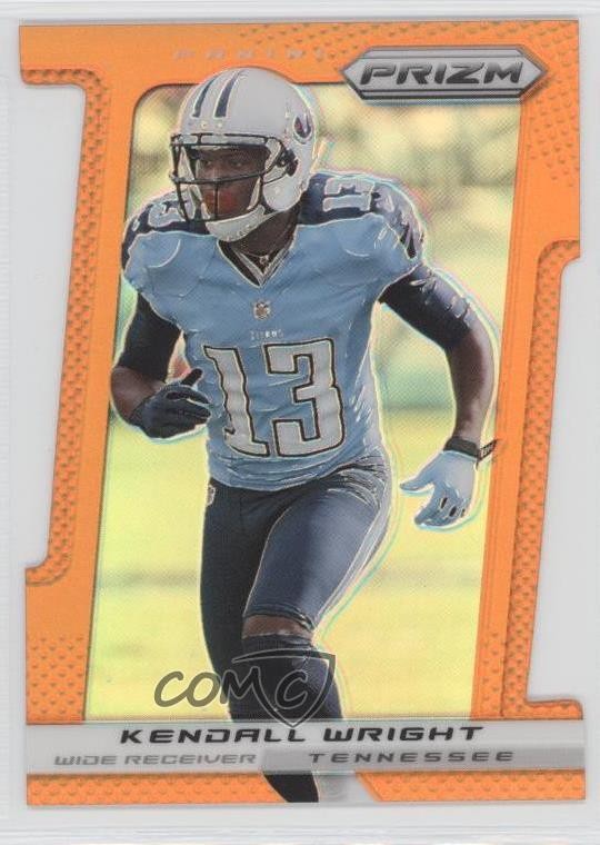 2013 Panini Prizm Orange Die-Cut Prizm 1/50 Kendall Wright #47 0f8