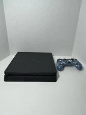 Sony PlayStation 4 Slim PS4 Console Black *Parts Or Repair* No Power!