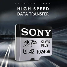 SONY 1TB 512GB 256GB 128GB Micro TF SD Card High Speed Class Flash Memory