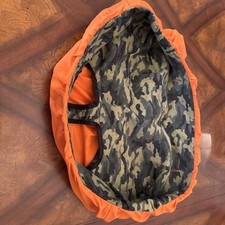 Grocery Cart Seat Cover For Baby Orange And Camo