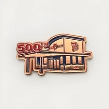 7 Brew Limited Edition 500th Store Opening Celebration Enamel Mini Pin Coffee