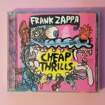 FRANK ZAPPA cheap thrills DISCTRONICS EX/EX (Album CD, Pop, Rykodisc)