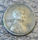 1913 S Lincoln Wheat Small Cent Bronze Circulated BN San Francisco US Coin
