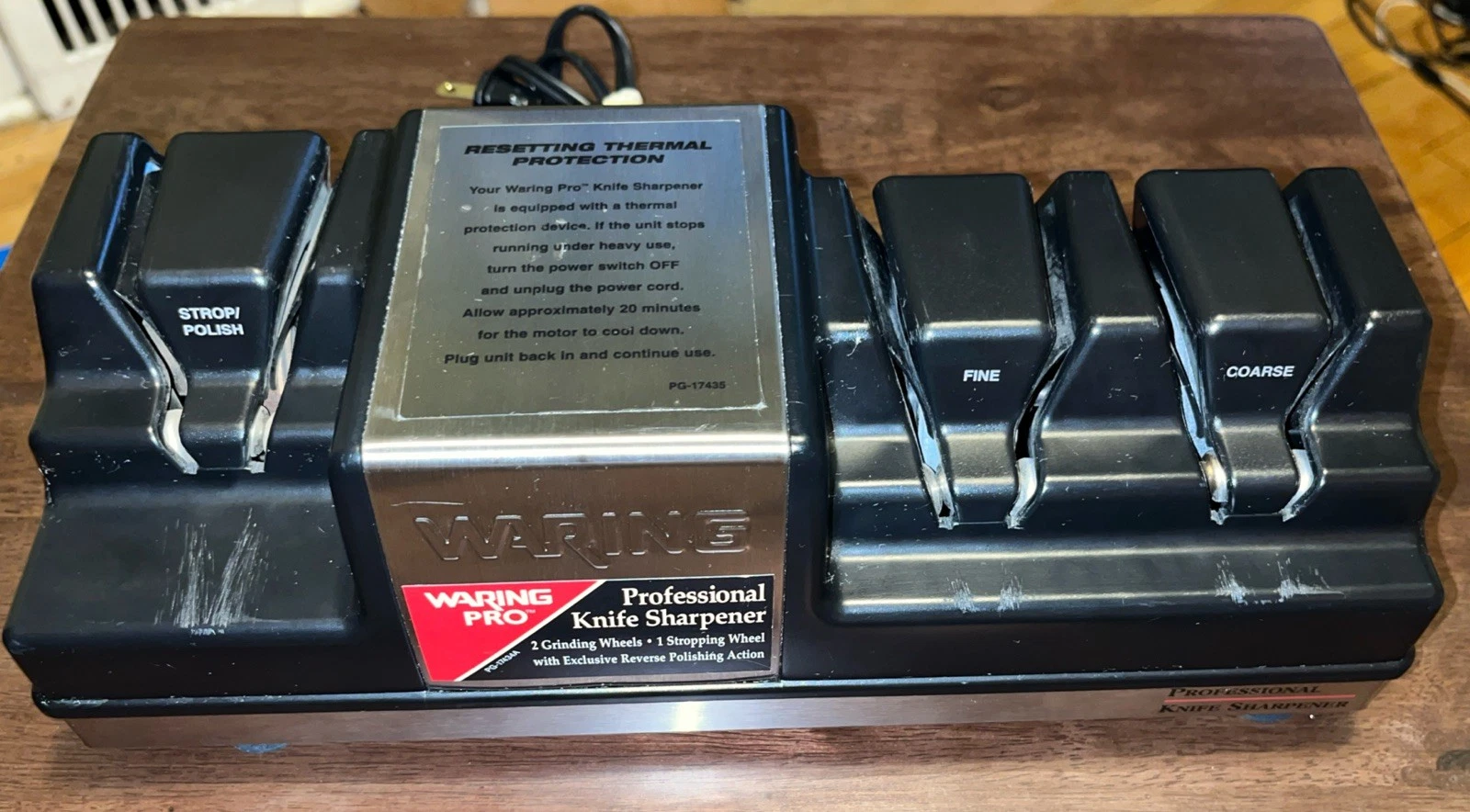 Waring Pro Professional Knife Sharpener KS80 Precision Performance Commercial