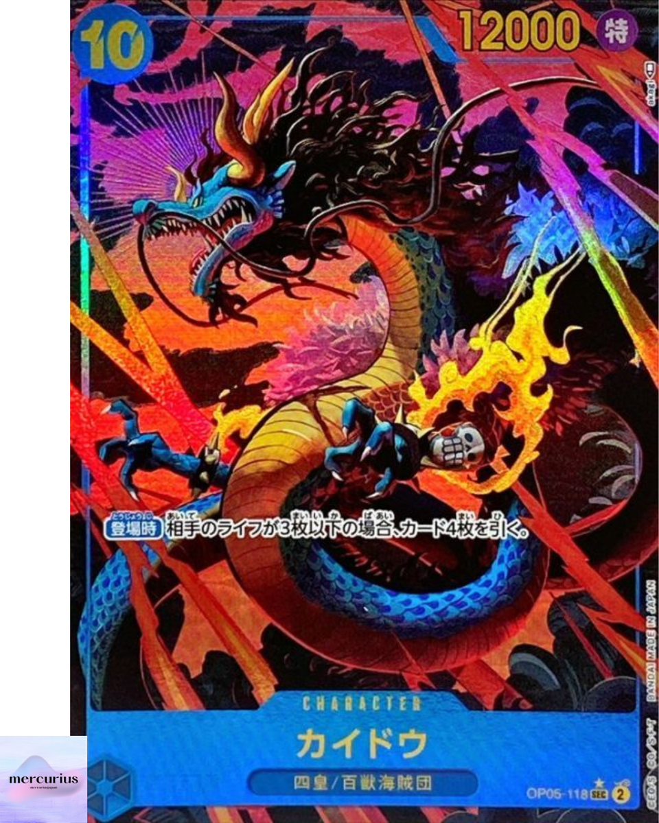 Kaido (Alt Art) OP05-118 SEC Awakening of the New Era ONE PIECE
