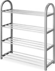 Whitmor 4-Tier Compact Closet Shelves - Gray Onesize