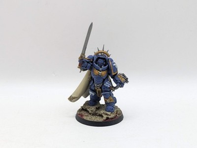 Warhammer 40k: Space Marine Dark Imperium Gravis Captain - gut bemalt (AJ101)