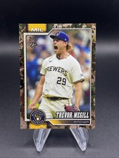 2026 Topps Series 1 Trevor Megill #141 RARE Camo Foil Border /25 Brewers