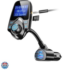 2026 KM18 Upgraded Version 48W Bluetooth 5.4 Car Adapter with Fasting Chargi...