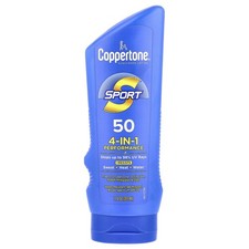 Sport, Sunscreen Lotion, 4-in-1 Performance, SPF 50, 7 fl oz (207 ml) 2.25 per gallon