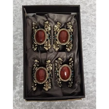 L'Objet Napkin Ring Jewels-Set of 4