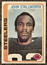 1978 TOPPS JOHN STALLWORTH STEELERS ROOKIE #320 NRMT OR BETTER 