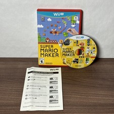 Super Mario Maker Nintendo Wii U - Complete