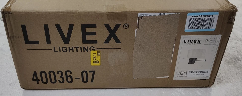 Livex Lighting 40036-07 24.25" One Light Swing Arm Wall Mount, Bronze Finish - Image 4 of 4